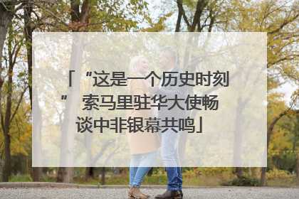 “这是一个历史时刻” 索马里驻华大使畅谈中非银幕共鸣