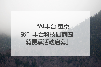 “AI丰台 更京彩”丰台科技园商圈消费季活动启幕
