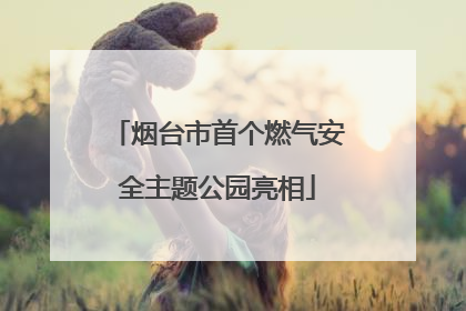 烟台市首个燃气安全主题公园亮相