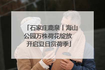 石家庄鹿泉丨海山公园万株荷花绽放 开启夏日赏荷季