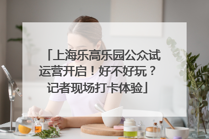 上海乐高乐园公众试运营开启！好不好玩？记者现场打卡体验