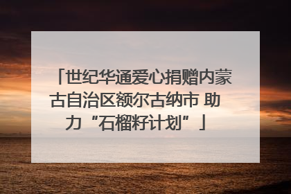 世纪华通爱心捐赠内蒙古自治区额尔古纳市 助力“石榴籽计划”
