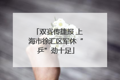 双赛传捷报 上海市徐汇区军休“乒”劲十足
