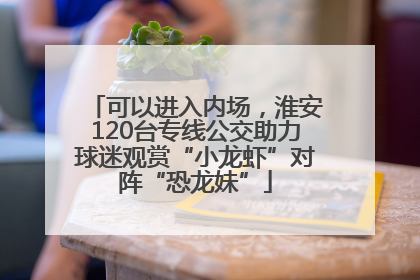 可以进入内场，淮安120台专线公交助力球迷观赏“小龙虾”对阵“恐龙妹”