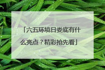 六五环境日娄底有什么亮点？精彩抢先看