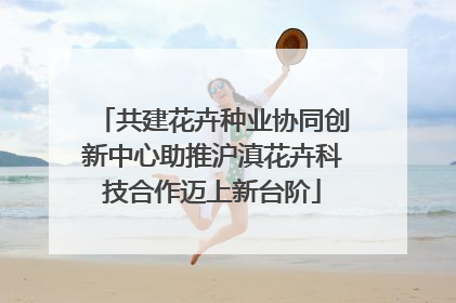 共建花卉种业协同创新中心助推沪滇花卉科技合作迈上新台阶