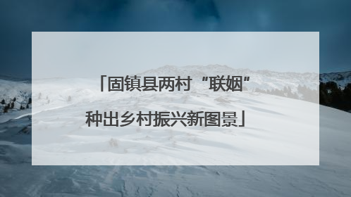 固镇县两村“联姻”种出乡村振兴新图景