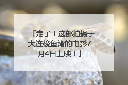 定了！这部拍摄于大连梭鱼湾的电影7月4日上映！