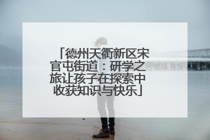 德州天衢新区宋官屯街道：研学之旅让孩子在探索中收获知识与快乐