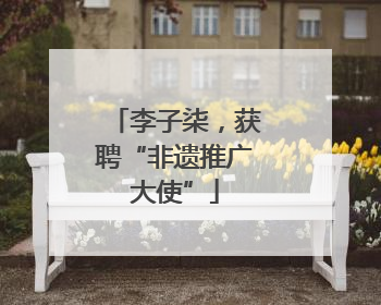 李子柒，获聘“非遗推广大使”