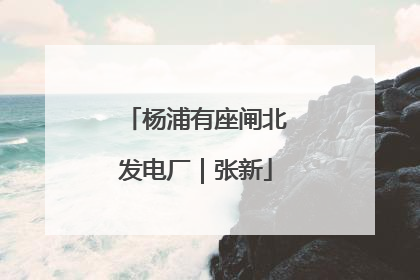 杨浦有座闸北发电厂｜张新