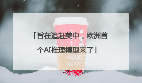 旨在追赶美中，欧洲首个AI推理模型来了