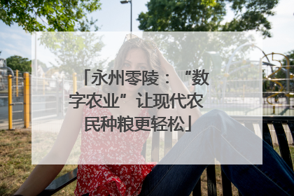 永州零陵：“数字农业”让现代农民种粮更轻松