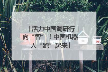 活力中国调研行｜向“智”！中国机器人“跑”起来