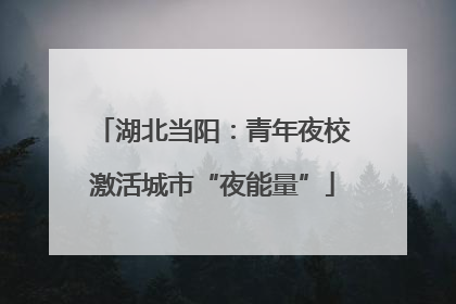 湖北当阳：青年夜校激活城市“夜能量”