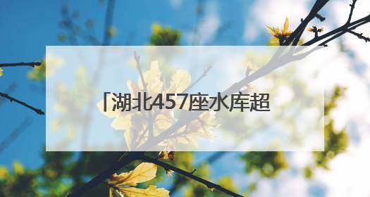 湖北457座水库超汛限水位 全省大型湖库抓紧蓄水保水
