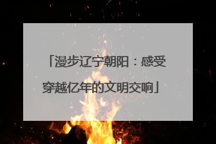 漫步辽宁朝阳：感受穿越亿年的文明交响