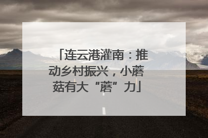 连云港灌南：推动乡村振兴，小蘑菇有大“蘑”力