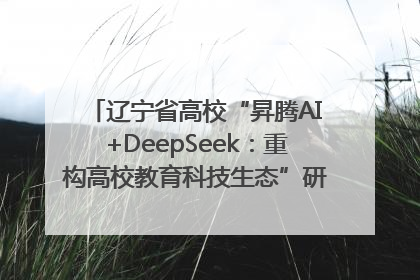 辽宁省高校“昇腾AI+DeepSeek：重构高校教育科技生态”研讨会在沈阳成功举办