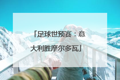 足球世预赛：意大利胜摩尔多瓦