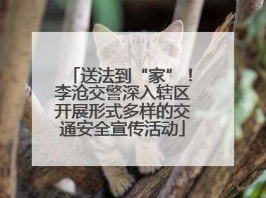 送法到“家”！李沧交警深入辖区开展形式多样的交通安全宣传活动