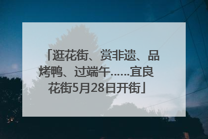 逛花街、赏非遗、品烤鸭、过端午……宜良花街5月28日开街
