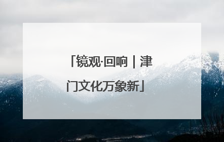 镜观·回响｜津门文化万象新