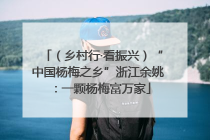 （乡村行·看振兴）“中国杨梅之乡”浙江余姚：一颗杨梅富万家