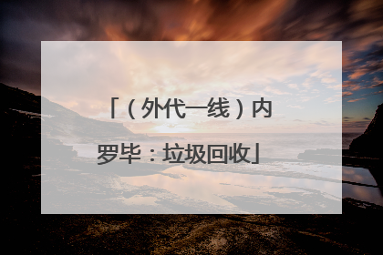 （外代一线）内罗毕：垃圾回收