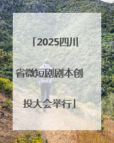 2025四川省微短剧剧本创投大会举行