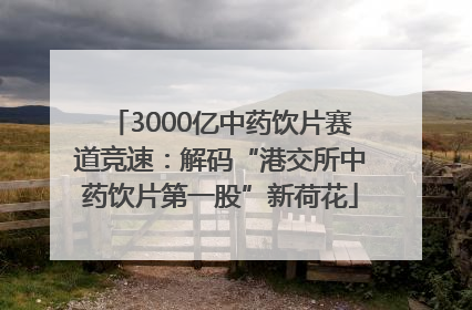3000亿中药饮片赛道竞速：解码“港交所中药饮片第一股”新荷花